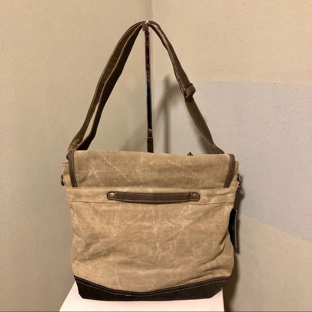 Myra bag Hand Made Messenger Bag S-0961 - Picture 3 of 8